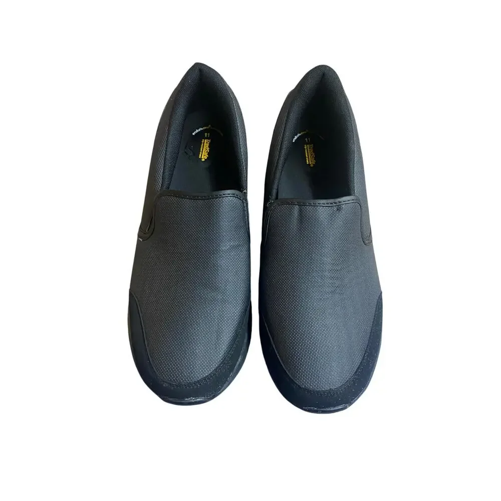 Tred Safe Ortho Pro Men's Comfort Work Shoes 11 Black Slip On Slip Resistant